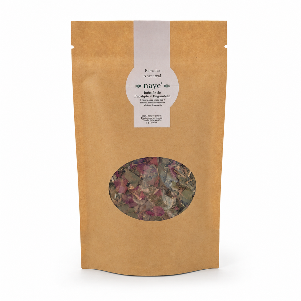 Infusión de Eucalipto y Bugambilia-Naye' Ancestral