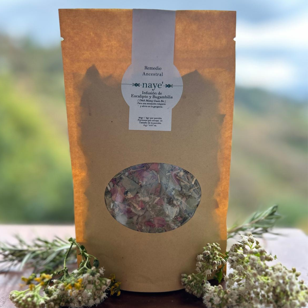 Infusión de Eucalipto y Bugambilia-Naye' Ancestral